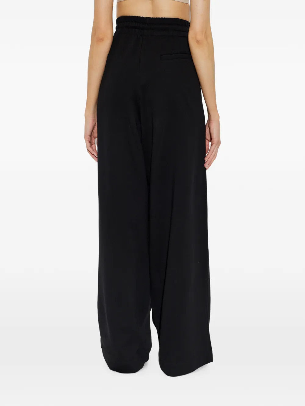 Black pants, full body view