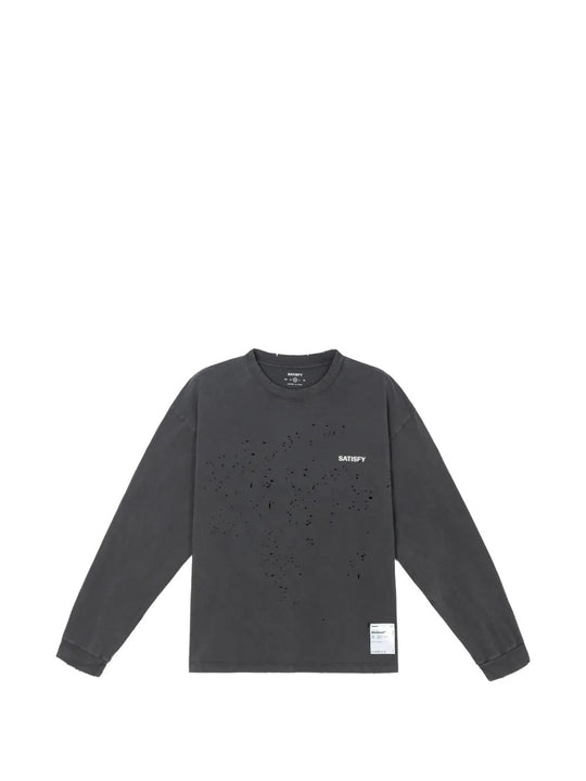 Black t-shirt, front view