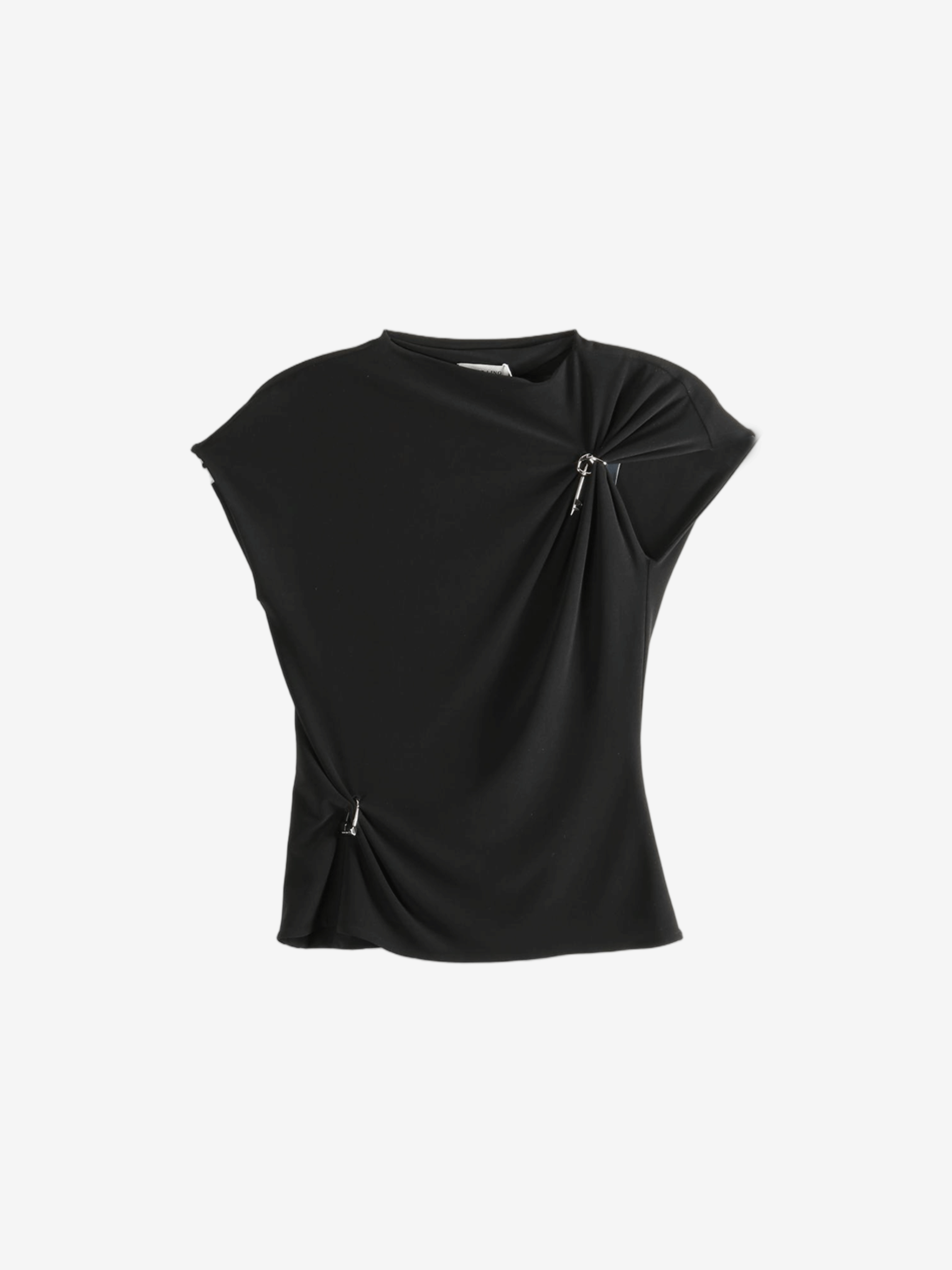 Black top, front view