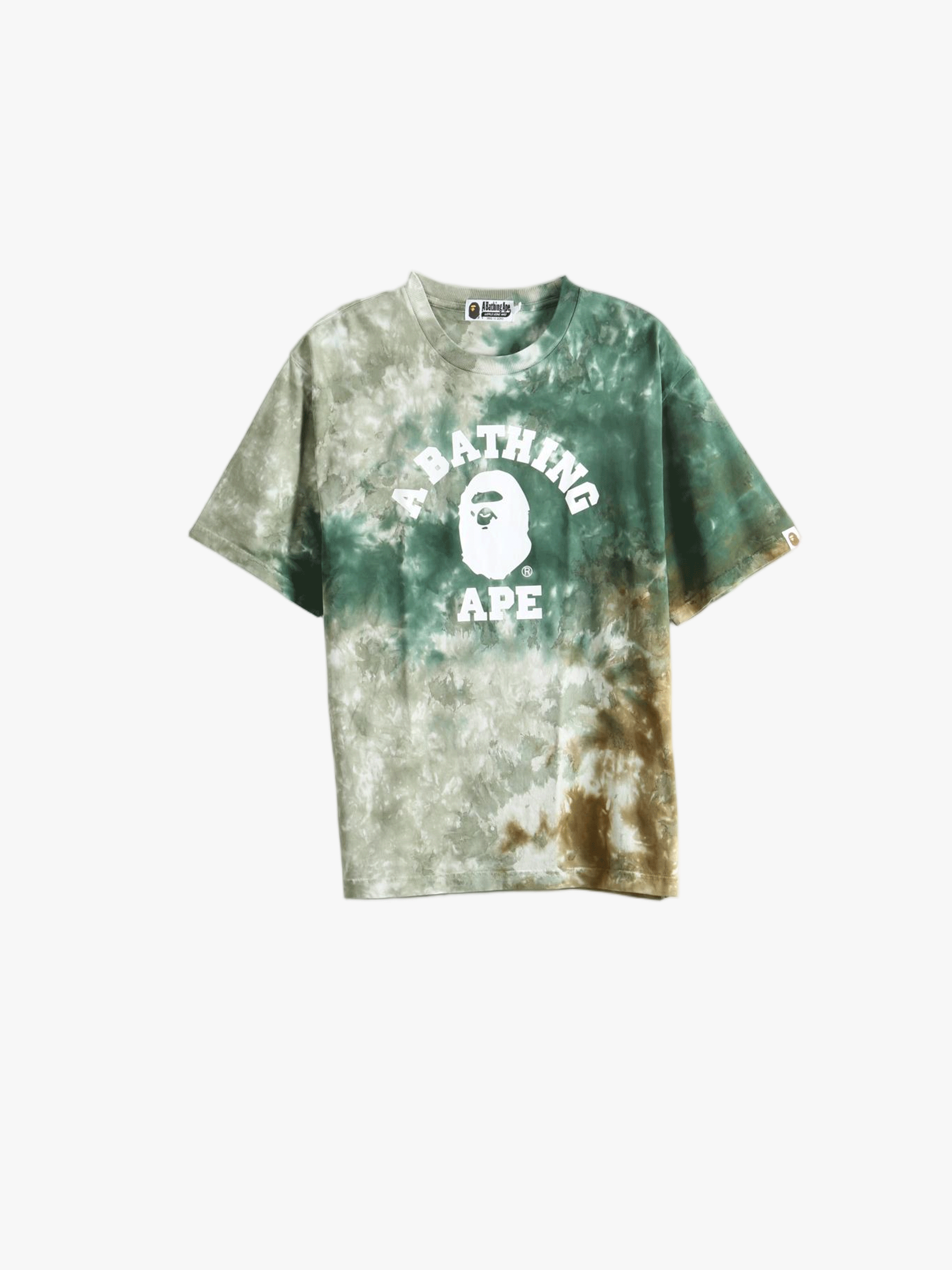 Green t-shirt, front view