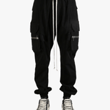 Black pants, full body view