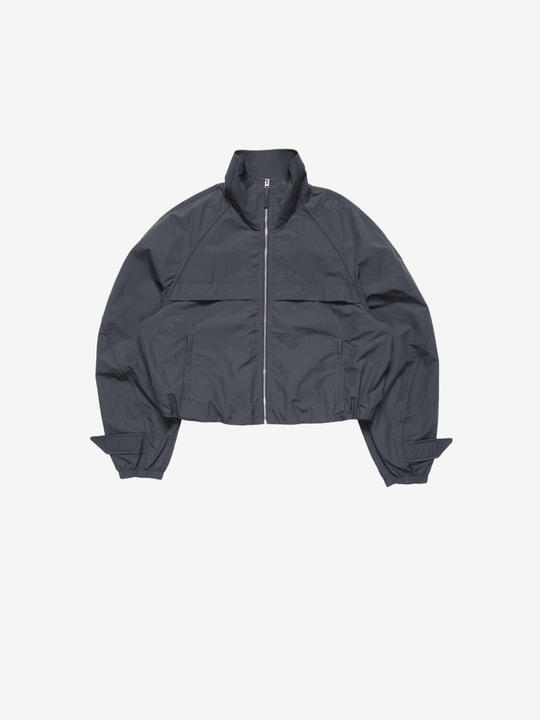 Grey jacket, front view