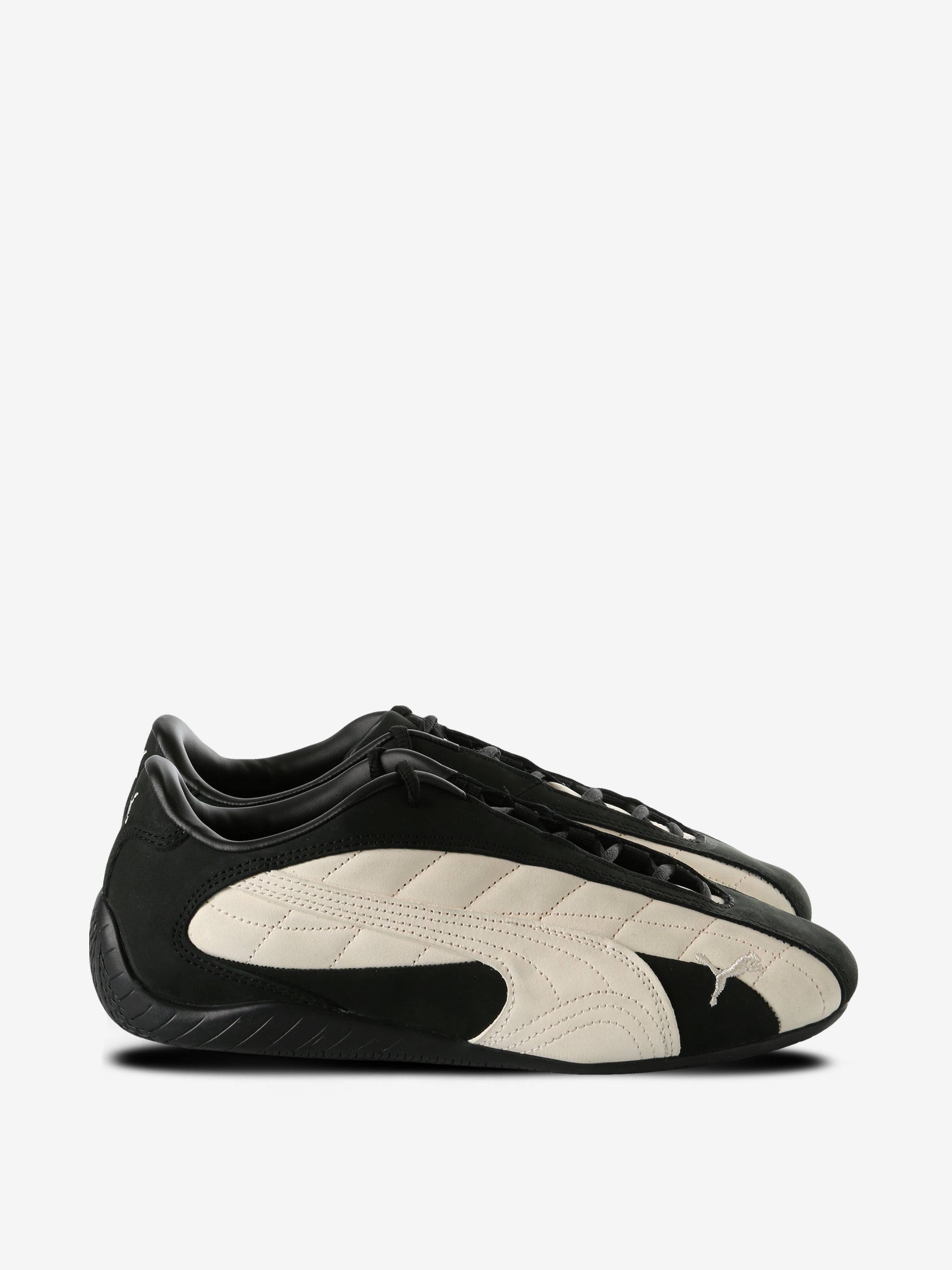 Black sneakers, front view