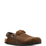 brown sandals,side view