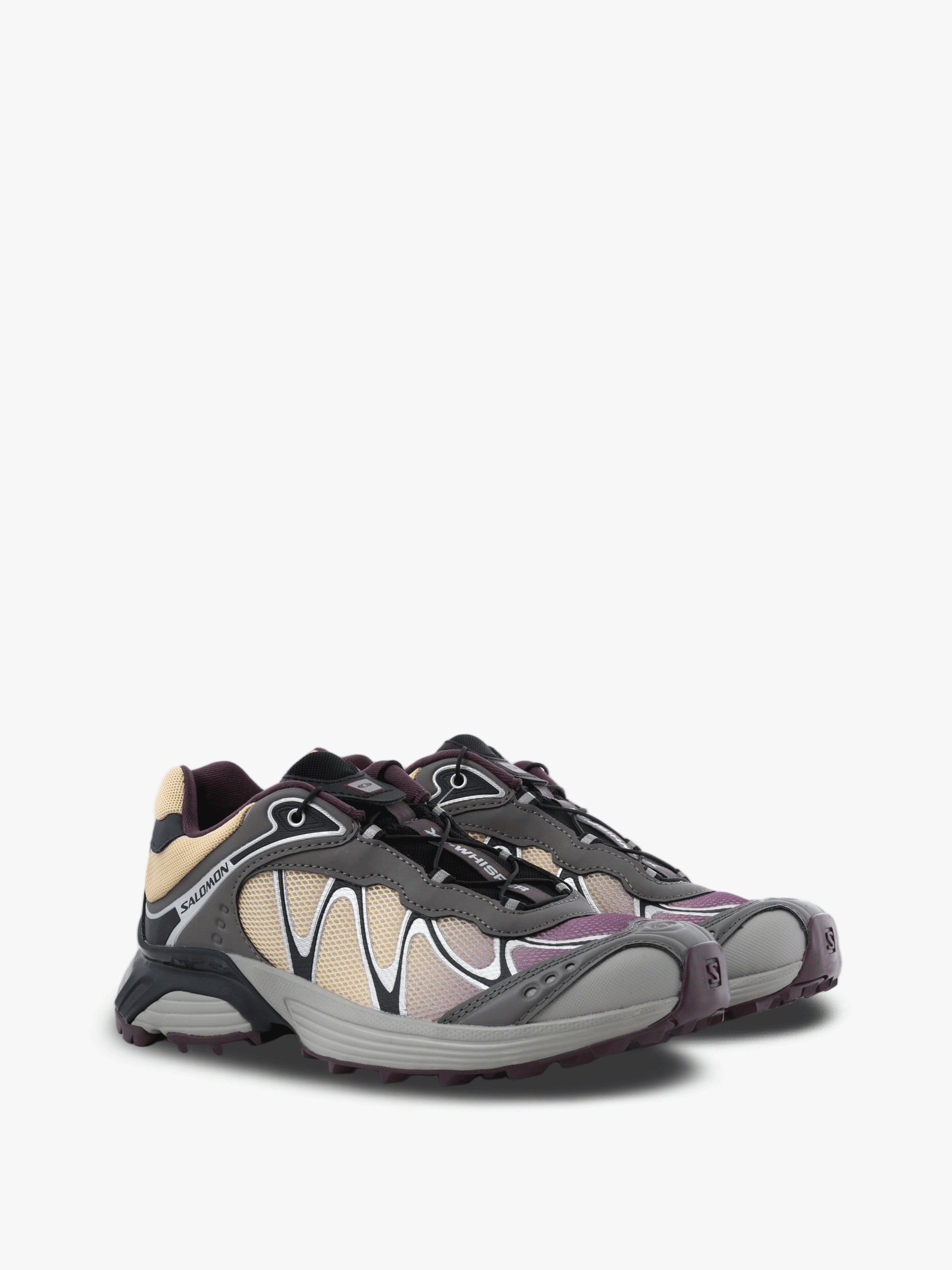 Grey shoes, front view