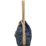 blue bags,side view