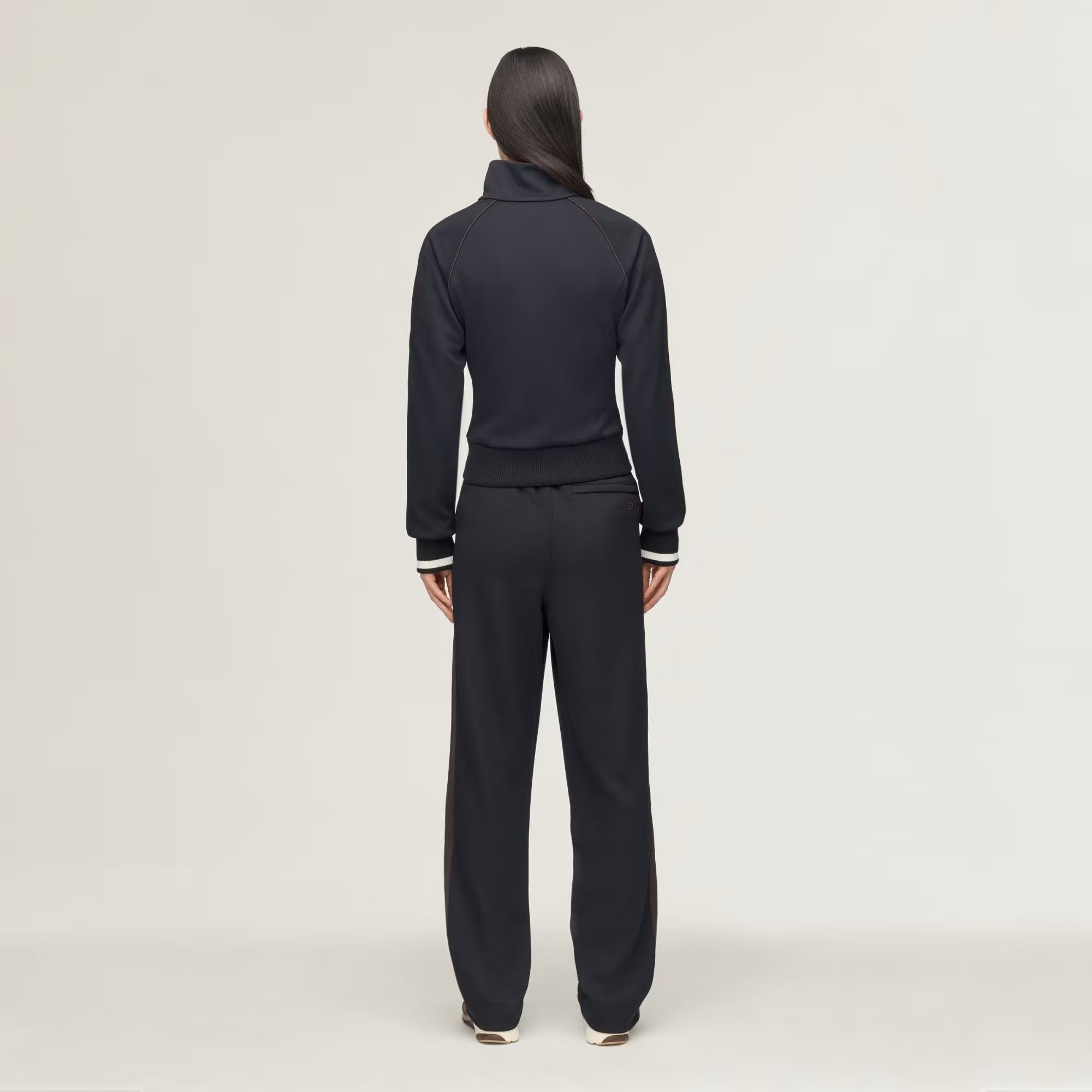 Black jacket, full body view