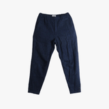 Navy pants, front view