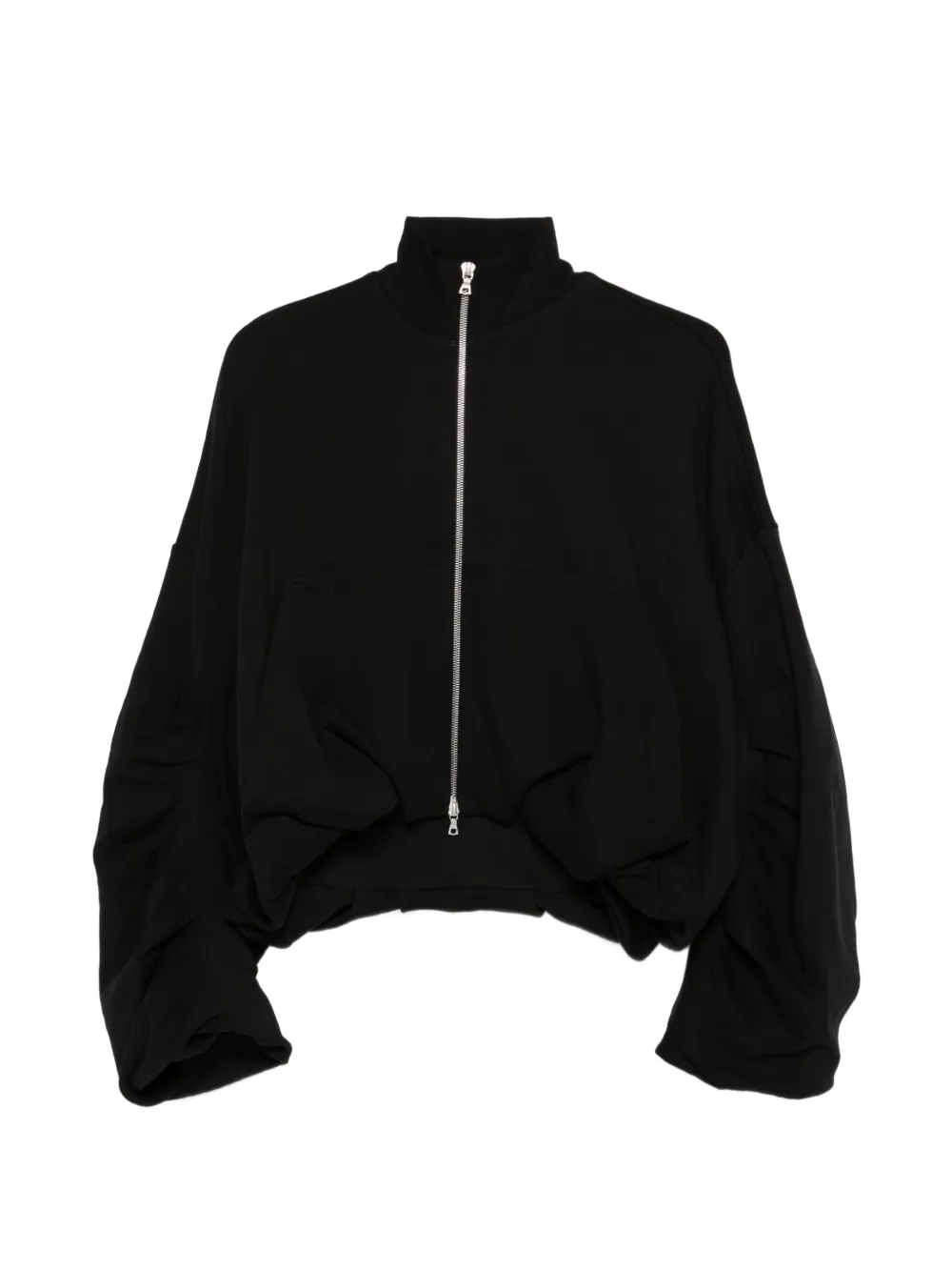 Black jacket, front view