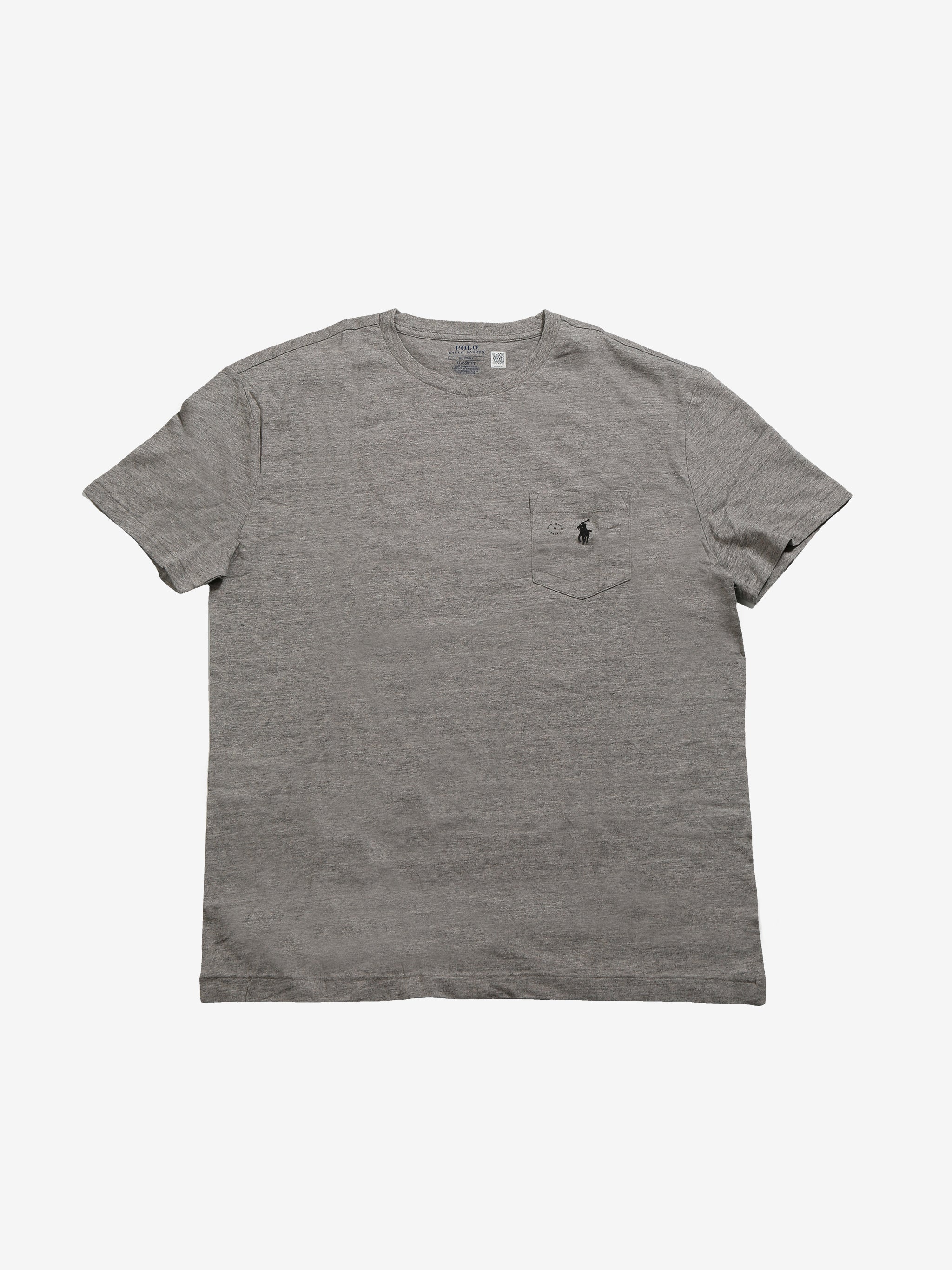 Grey T-shirt, front view