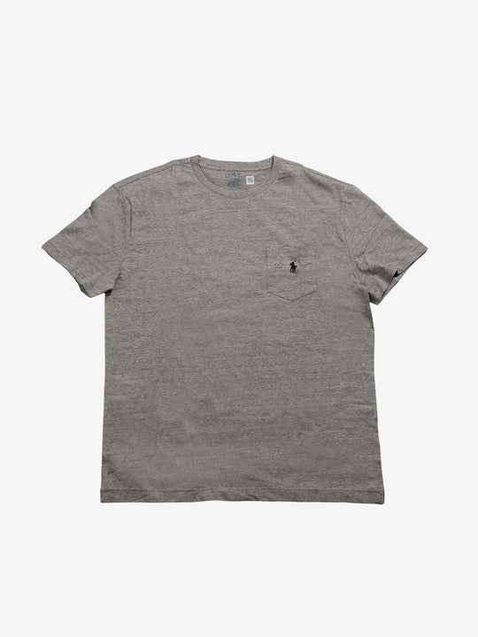 Grey T-shirt, front view