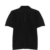 Black shirts, back view