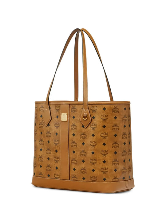 Tan bag, front view