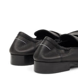Black shoes, back view