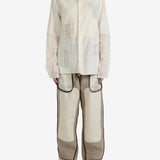 White shirt, full body view