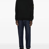 Black sweatshirt, full body view