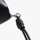 Close up of Black bag, showing detail