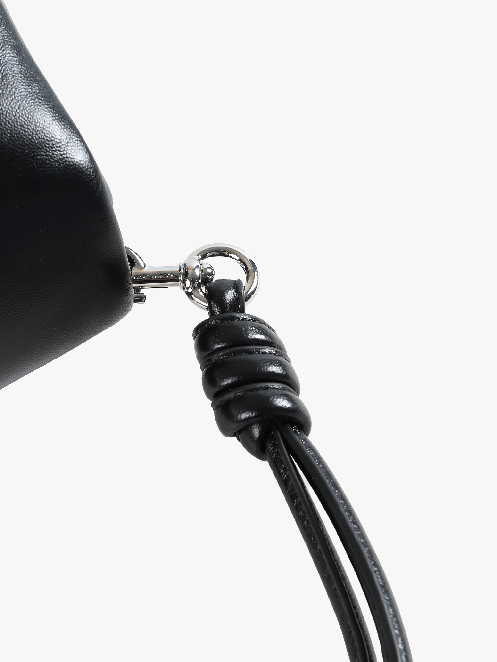 Close up of Black bag, showing detail