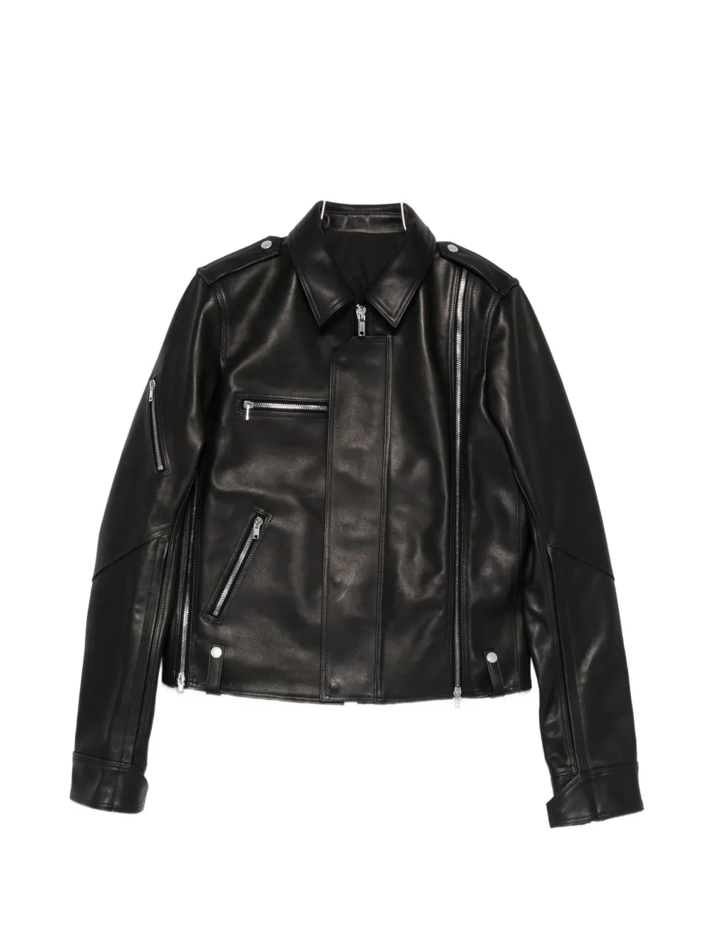 Black jacket, front view