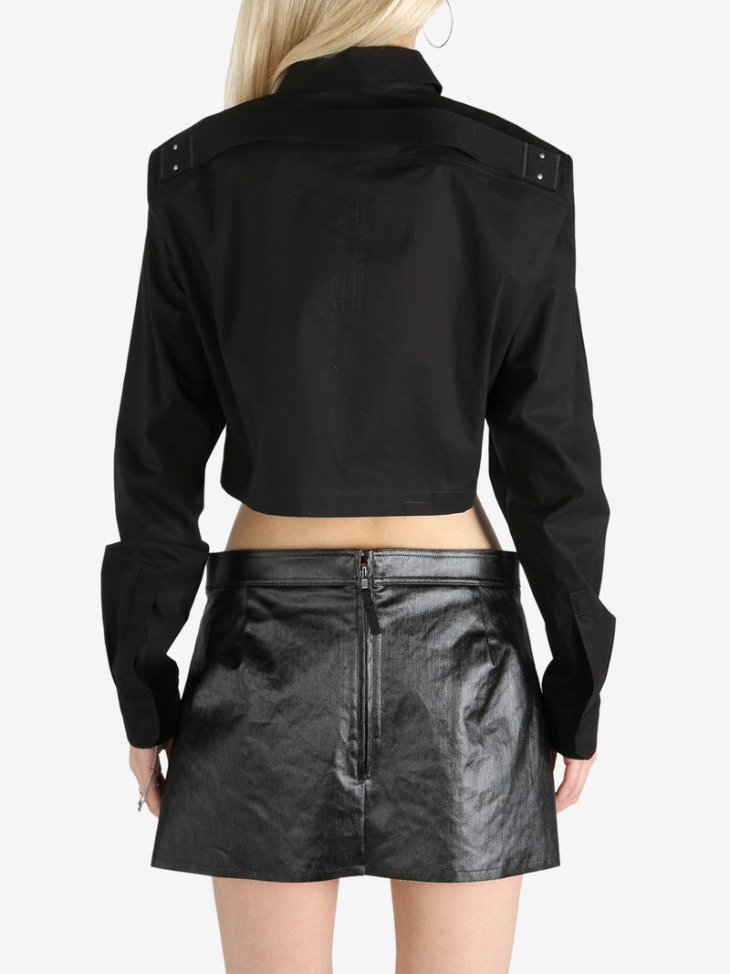 RICK OWENS - Women Camicia Cropped Outershirt