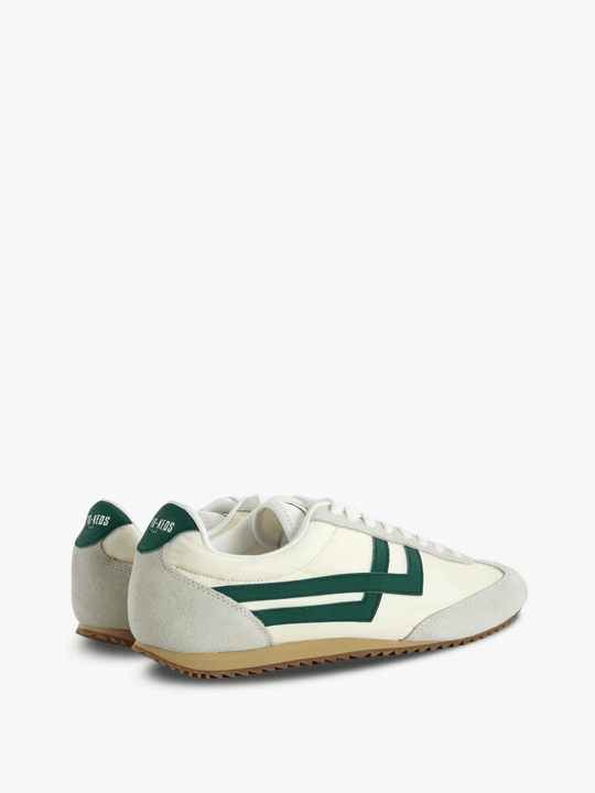 Green shoes, front view