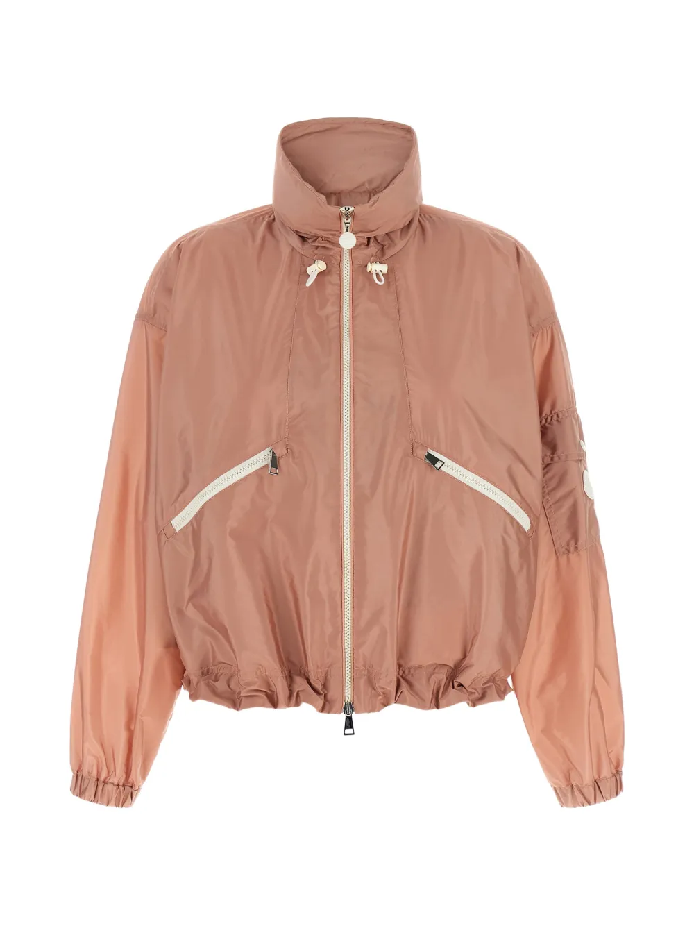 Pink jacket, front view