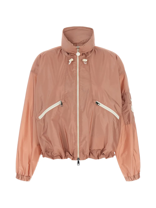 Pink jacket, front view