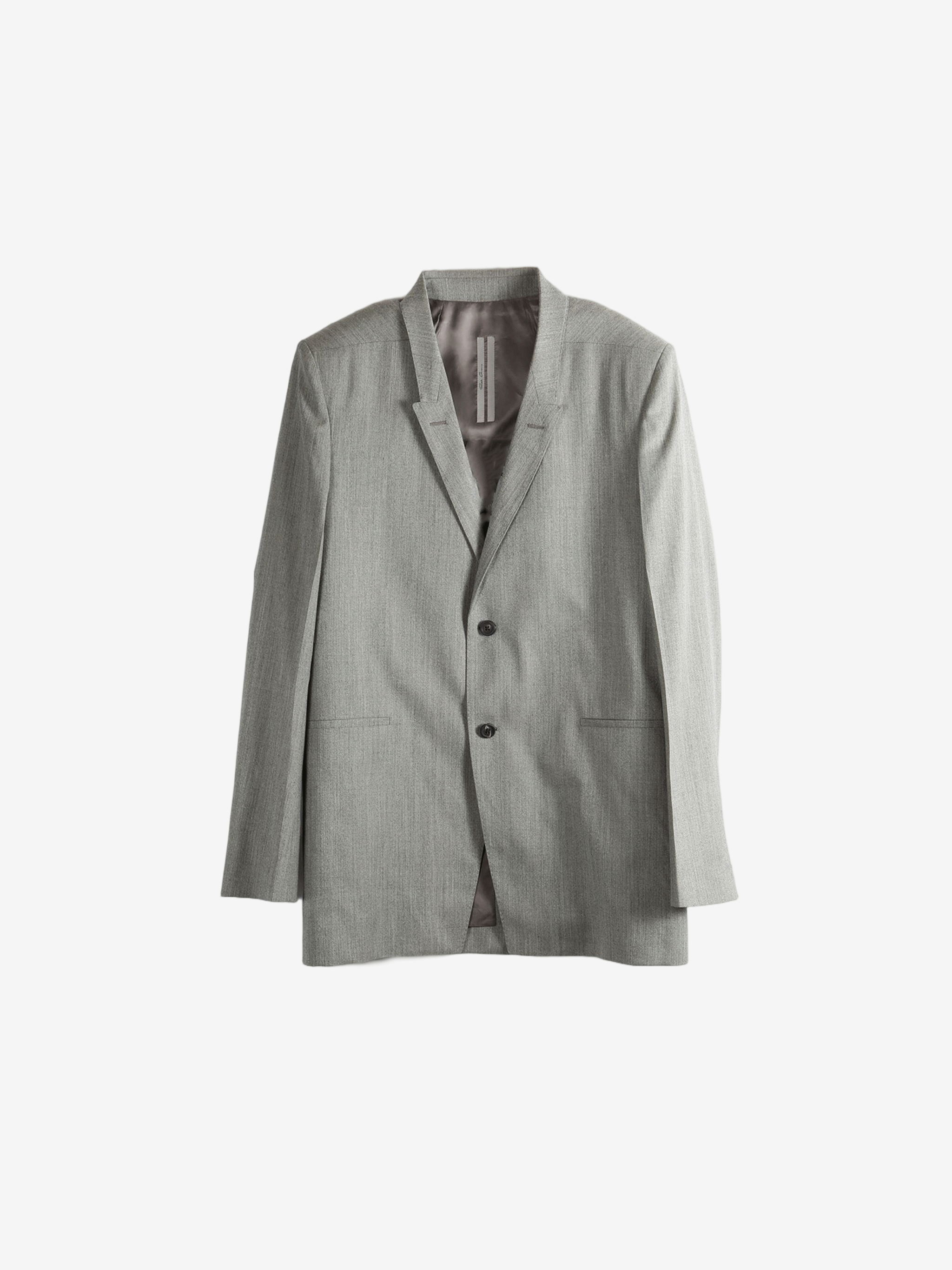 Grey jacket, front view