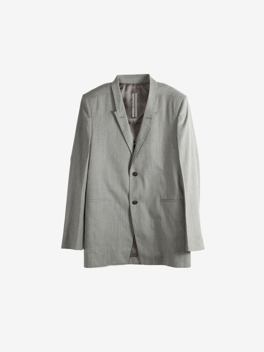 Grey jacket, front view