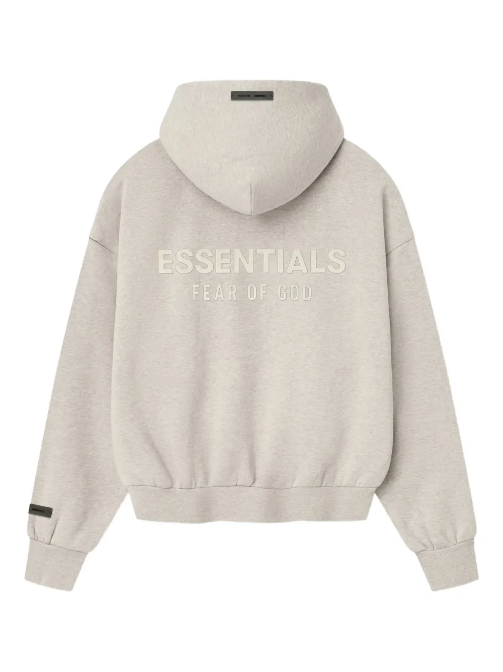 FEAR OF GOD ESSENTIALS - Men Classic Fit Fleece Zip-Up