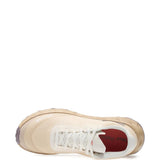 Tan shoes, front view