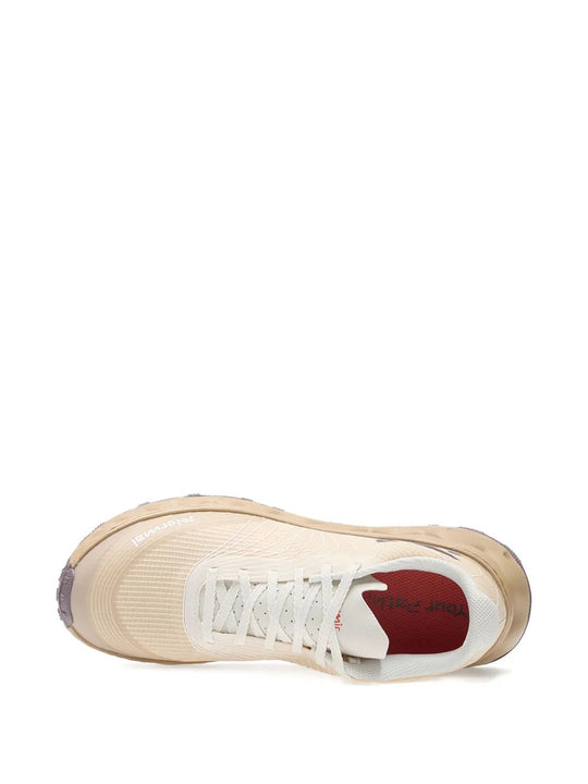 Tan shoes, front view