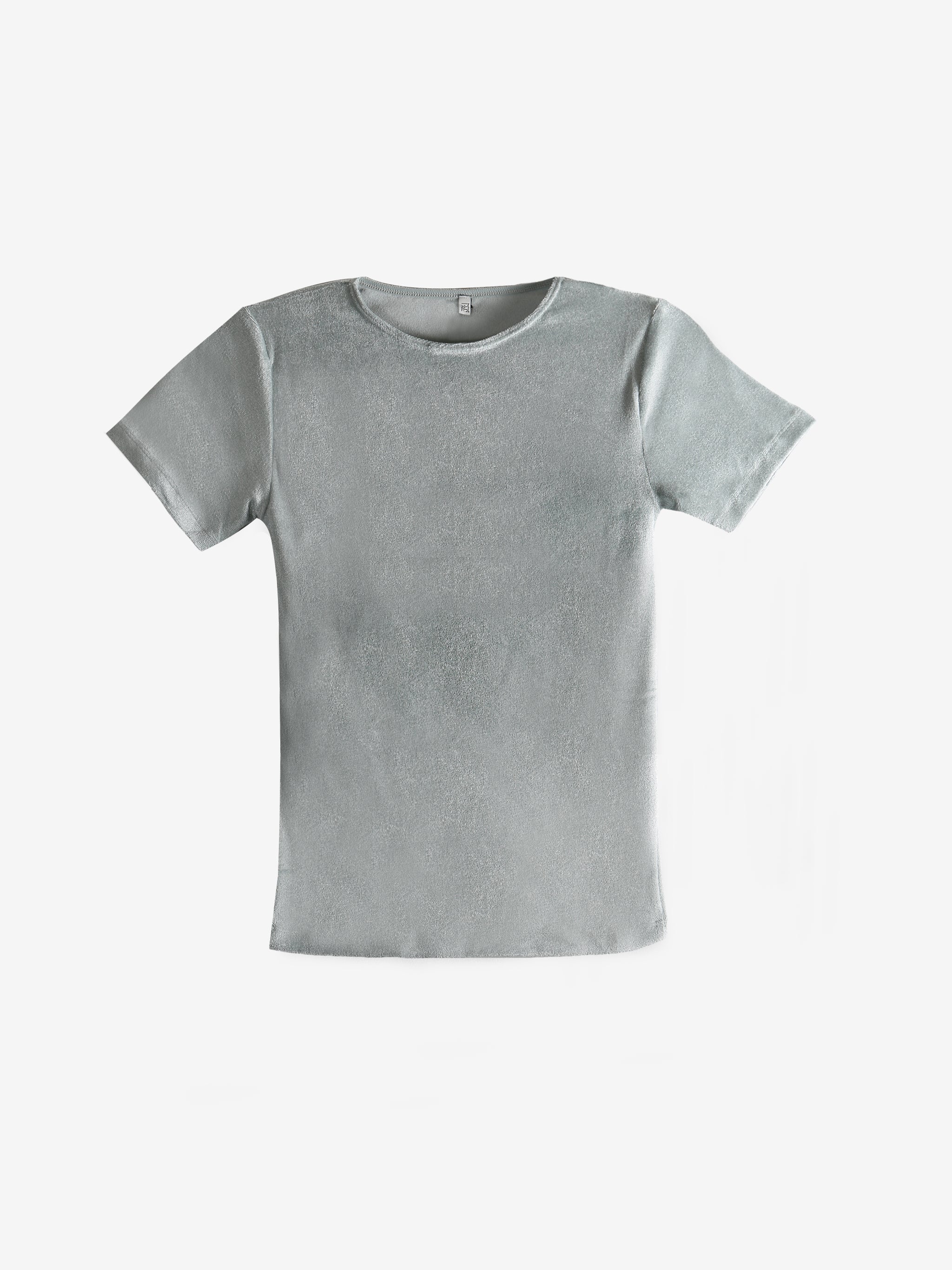 Grey t-shirt, front view