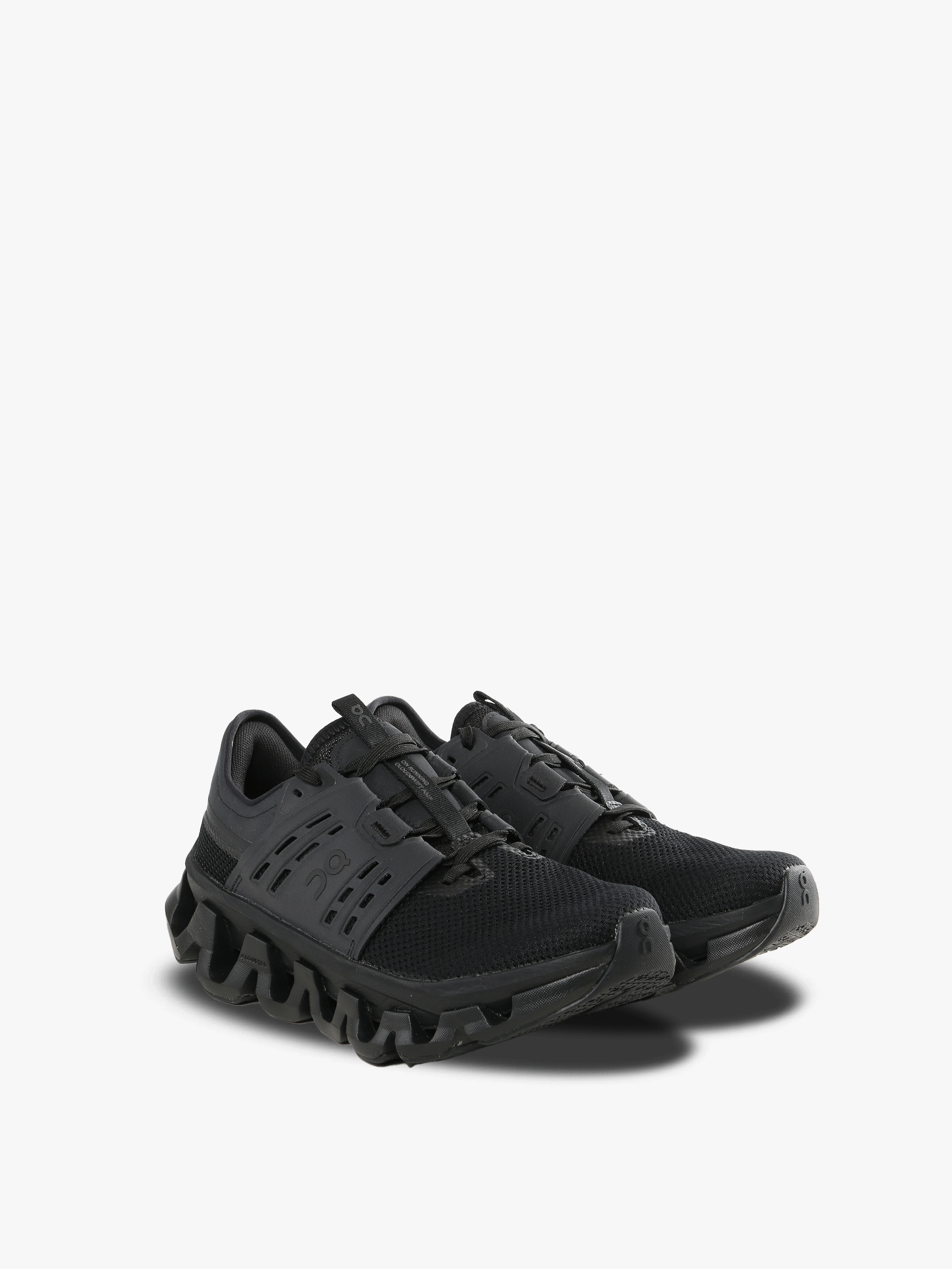 Black sneakers, side view