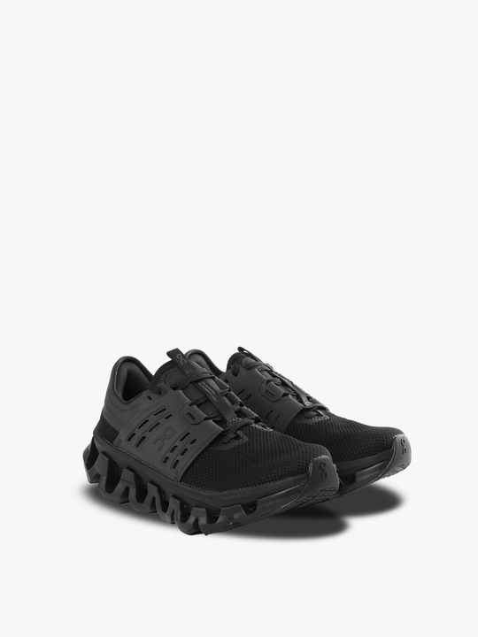 Black sneakers, side view