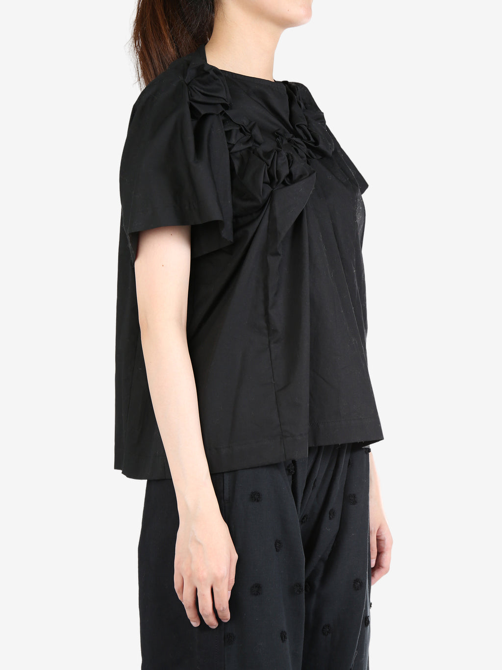 TAO COMME DES GARCONS - Women Pleated Collar Blouse