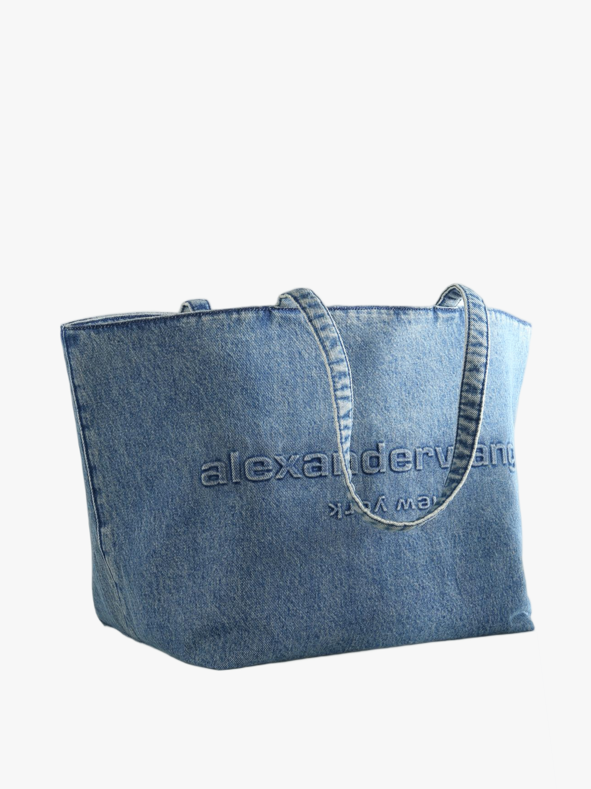 Blue bag, front view