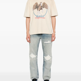 Blue jeans, full body view