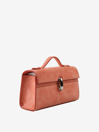 Pink bag, side view