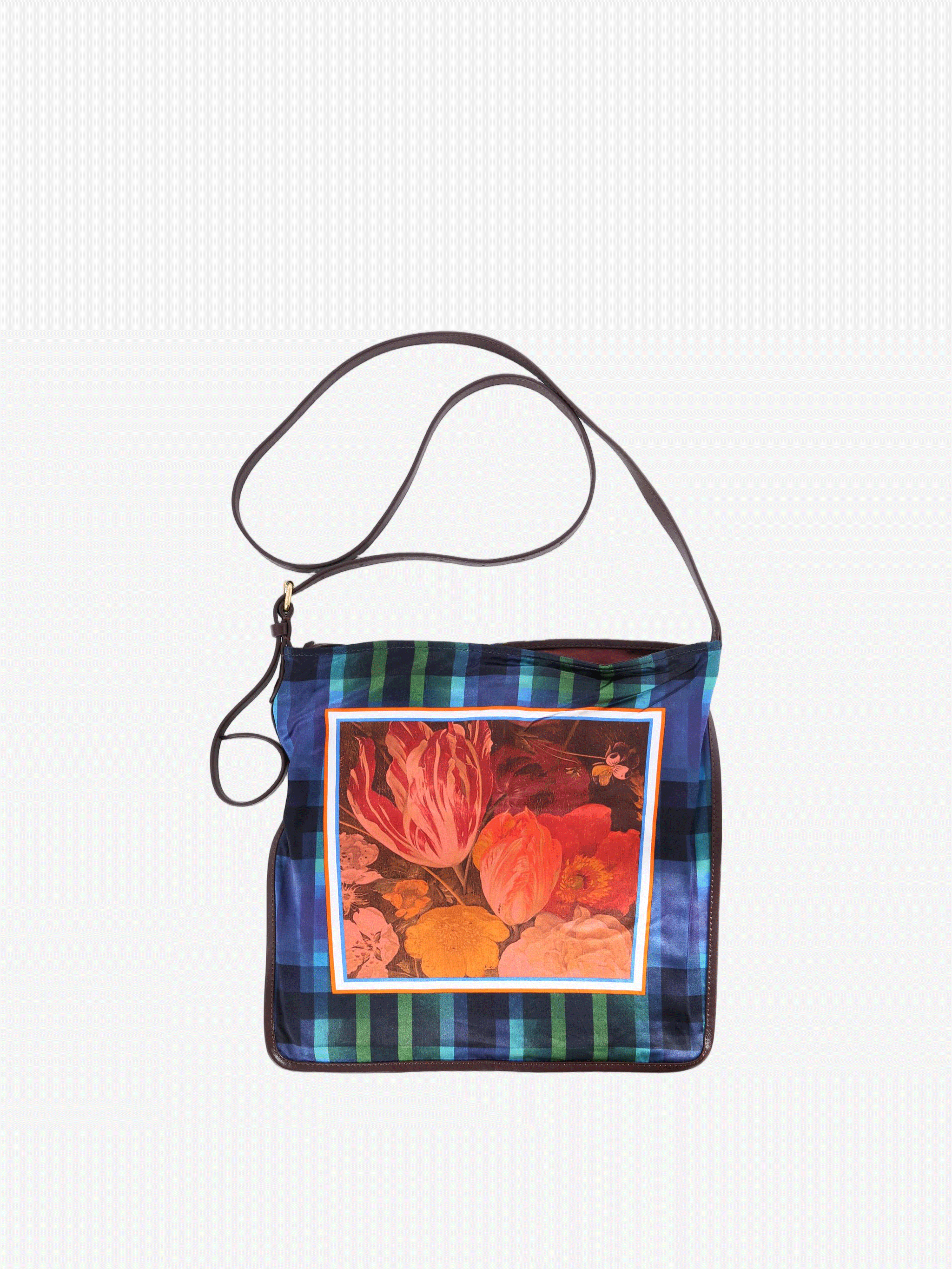 Blue bag, front view