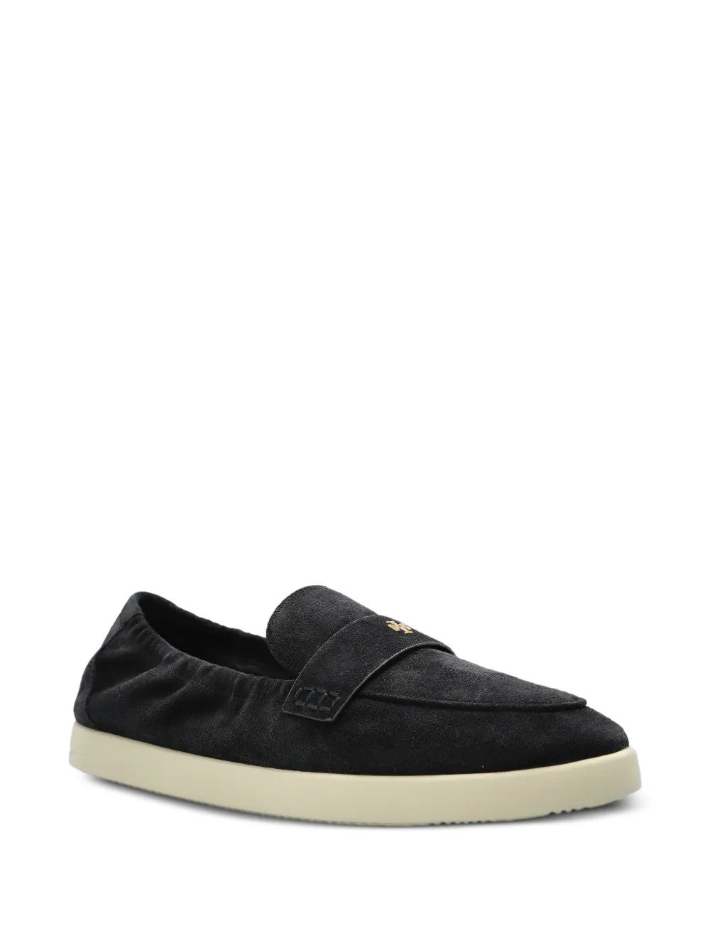 Blue shoes, front view