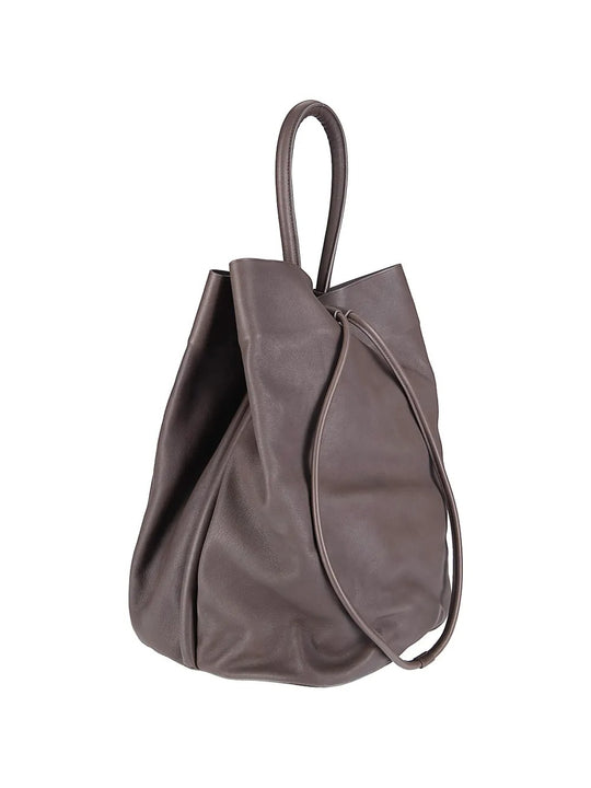 Brown bag, side view