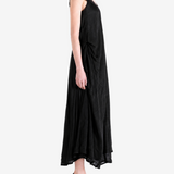 Black dress, full body view