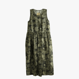 Green dress, front view