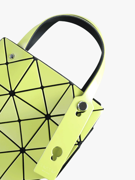 Yellow bag, top view