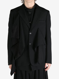 COMME DES GARCONS HOMME PLUS - Men Fabric Accents Formal Jacket