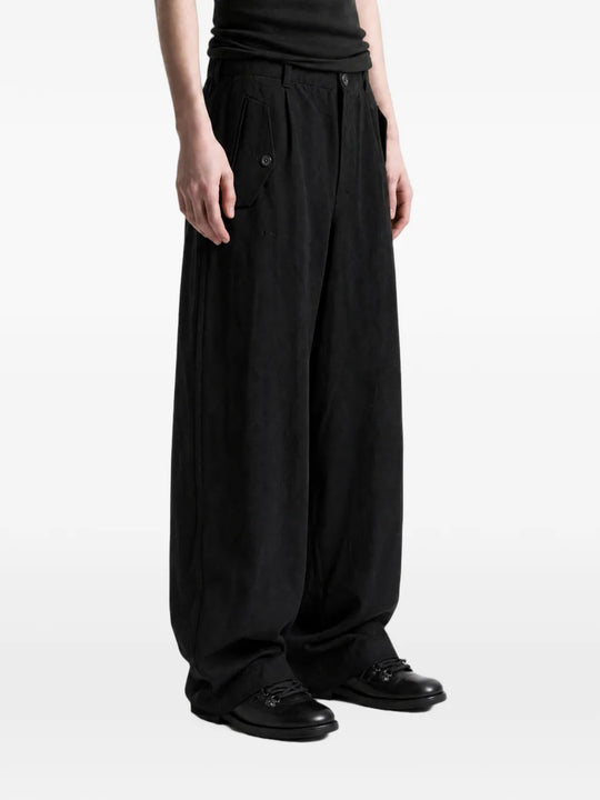 Black pants, full body view