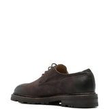 Brown shoes, side view