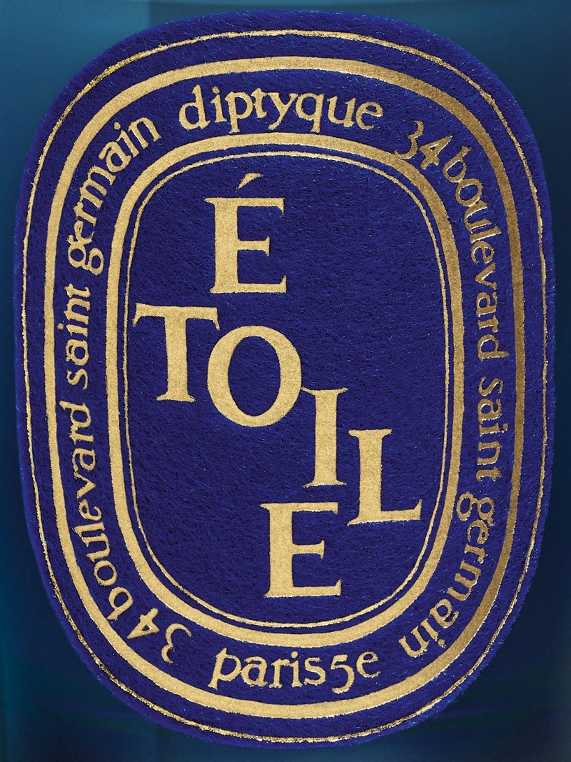 DIPTYQUE - Etoile Ltd. Edition Classic Candle With Golden Lid