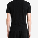 Black shirt, full body view